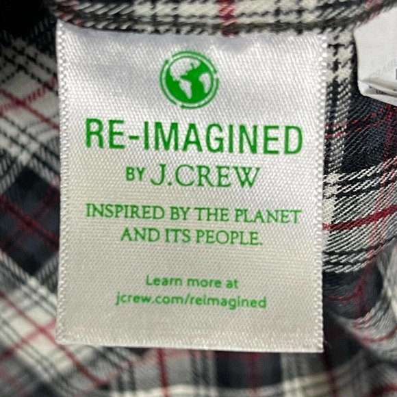 J.Crew Brushed Twill Button Up Long Sleeve Shirt Mens M Slim Fit Multicolor - Picture 10 of 14